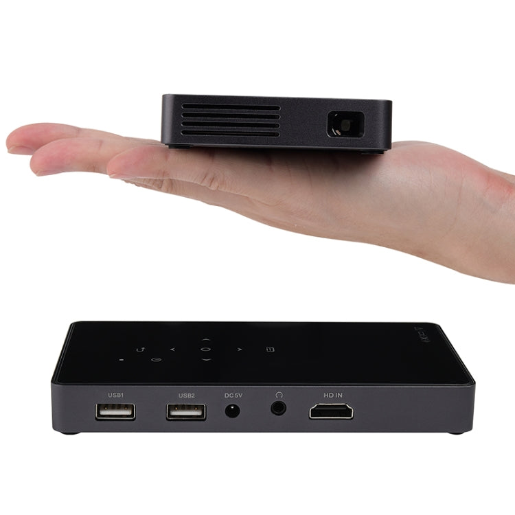 P8I 854x480 100LM DLP Portable Multimedia Mini Projector