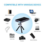 Mini proiettore portatile P8I 854x480 DLP 100LM