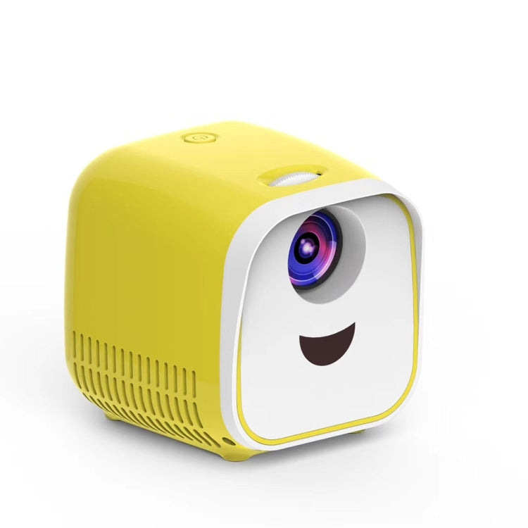 L1 Kids Projector Mini Portable LED Speaker Projector for Home AU Plug