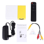YG-300 Proiettore LED Home Theater HD 400-600 lumen