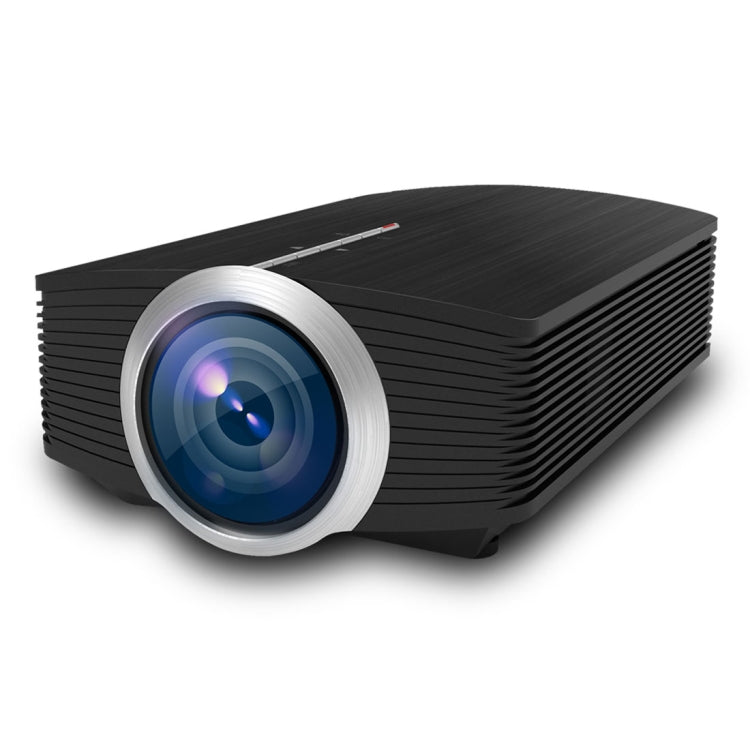 YG510 1200 LUX 800*480 HD Home Theater LED Projector, Support HDMI & VGA & AV & TF & USB, YG510 Black