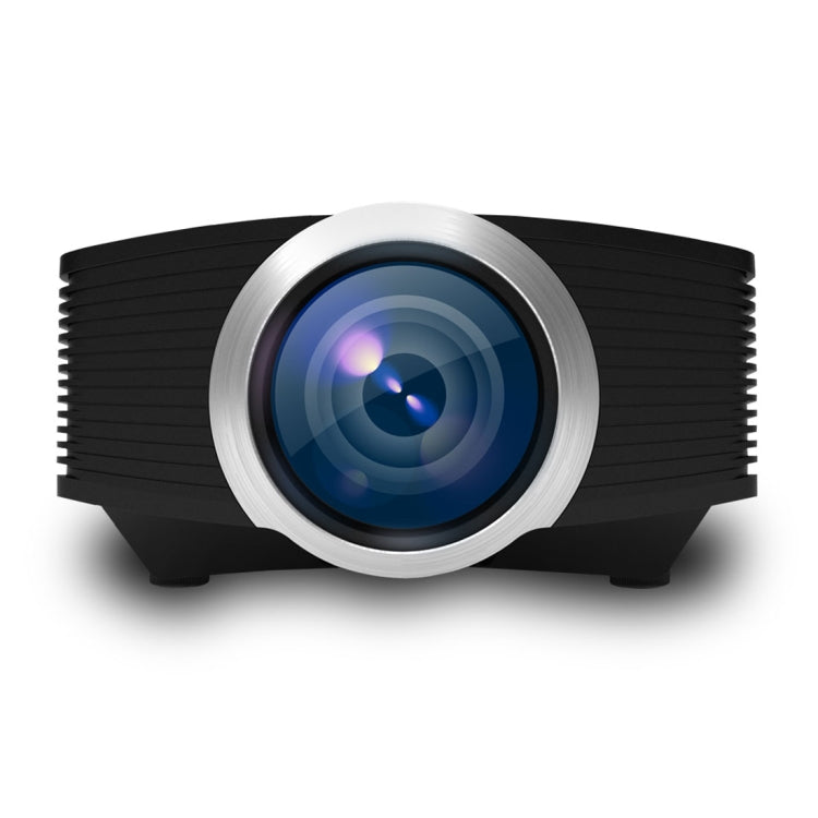 YG510 1200 LUX 800*480 HD Home Theater LED Projector, Support HDMI & VGA & AV & TF & USB, YG510 Black