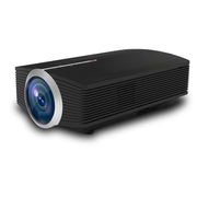 YG510 1200 LUX 800*480 HD Home Theater LED Projector, Support HDMI &amp; VGA &amp; AV &amp; TF &amp; USB, YG510 Black