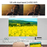 Proiettore DLP Smart 3D Android 6.0 3800 lumen