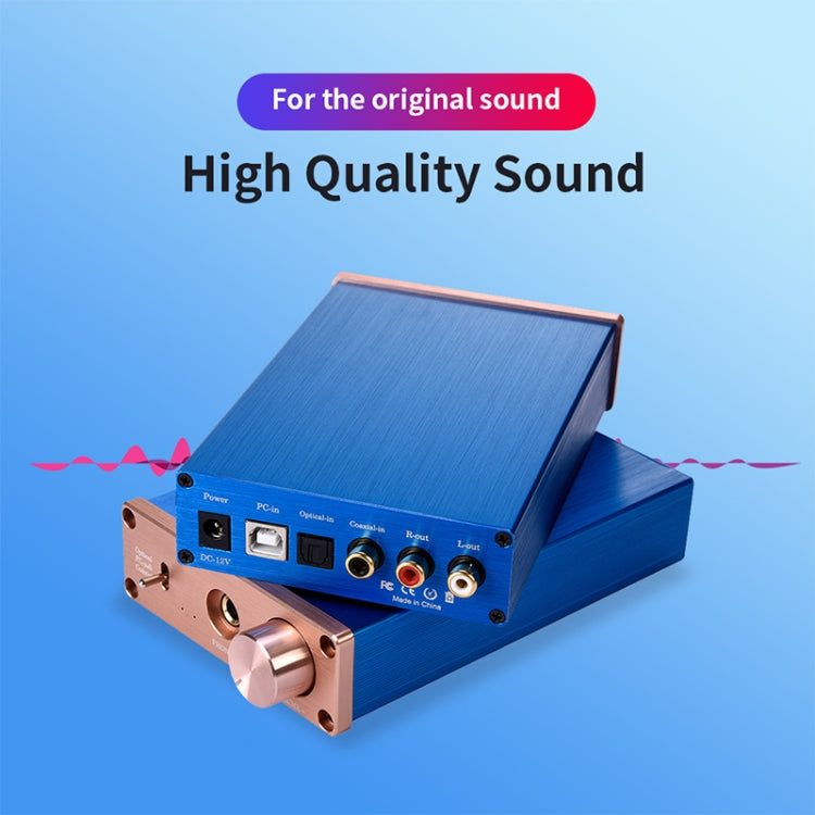 NK-P90 Fiber Coaxial Audio DAC Decoder Digital Audio Amplifier