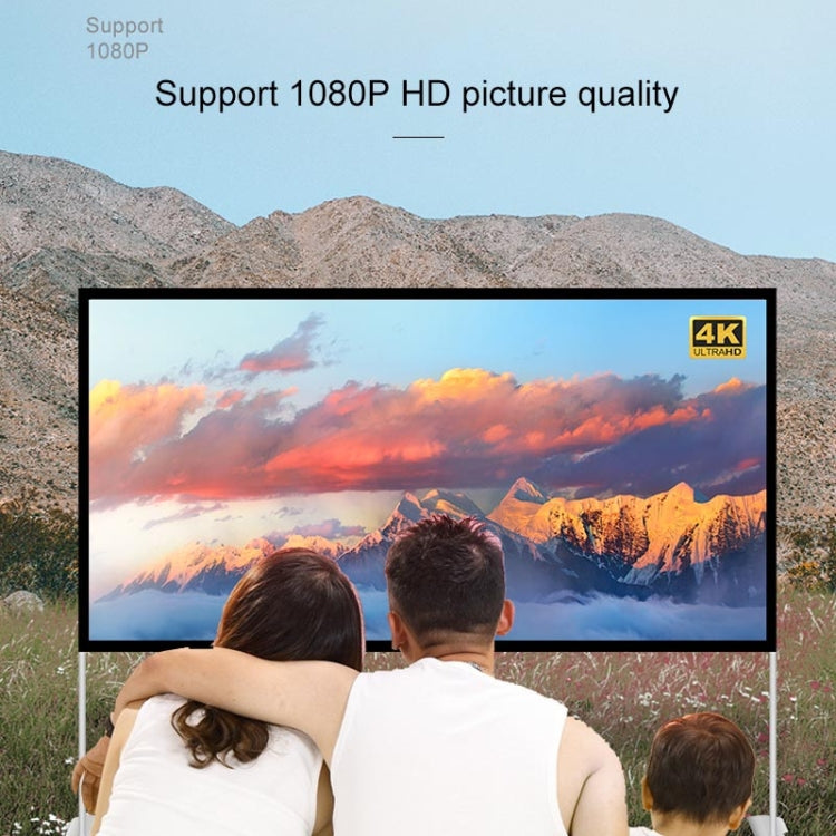 Tenda pieghevole in poliestere per proiettore 84" 16:9