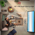 Tenda pieghevole in poliestere per proiettore 84" 16:9