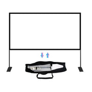 Polyester Folding Projector Film Curtain with External Bracket, Size: 120 inch (16:9), Size: 120 inch