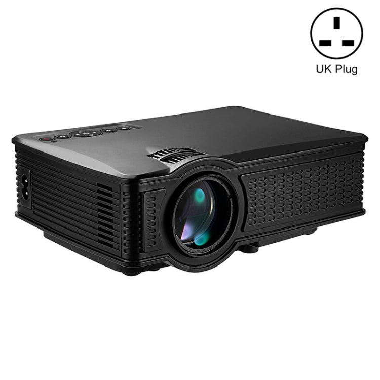 LY-40 Proiettore LED Home Theater da 1800 lumen 1280 x 800 con telecomando, presa UK, LY-40 UK Plug