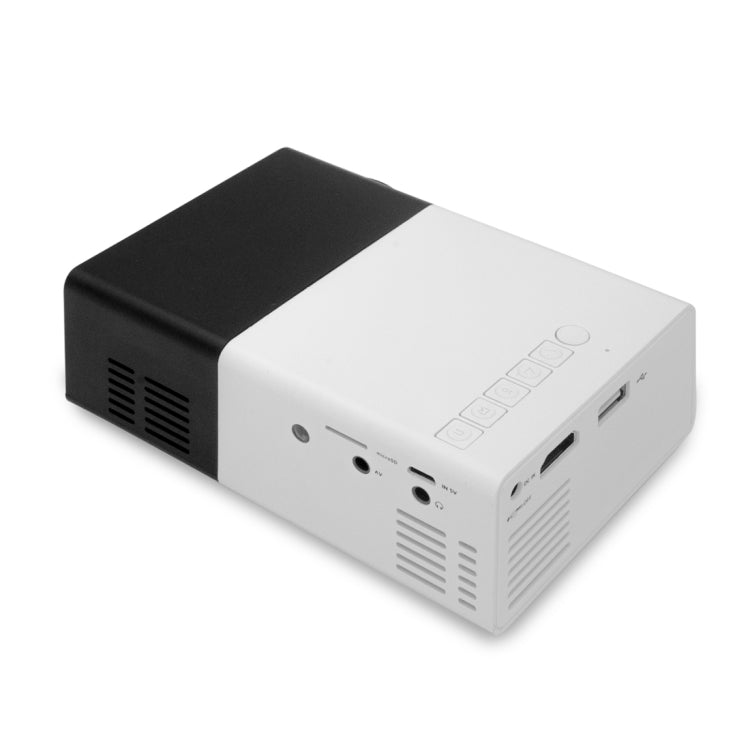 Proiettore LED portatile YG300 400LM con telecomando