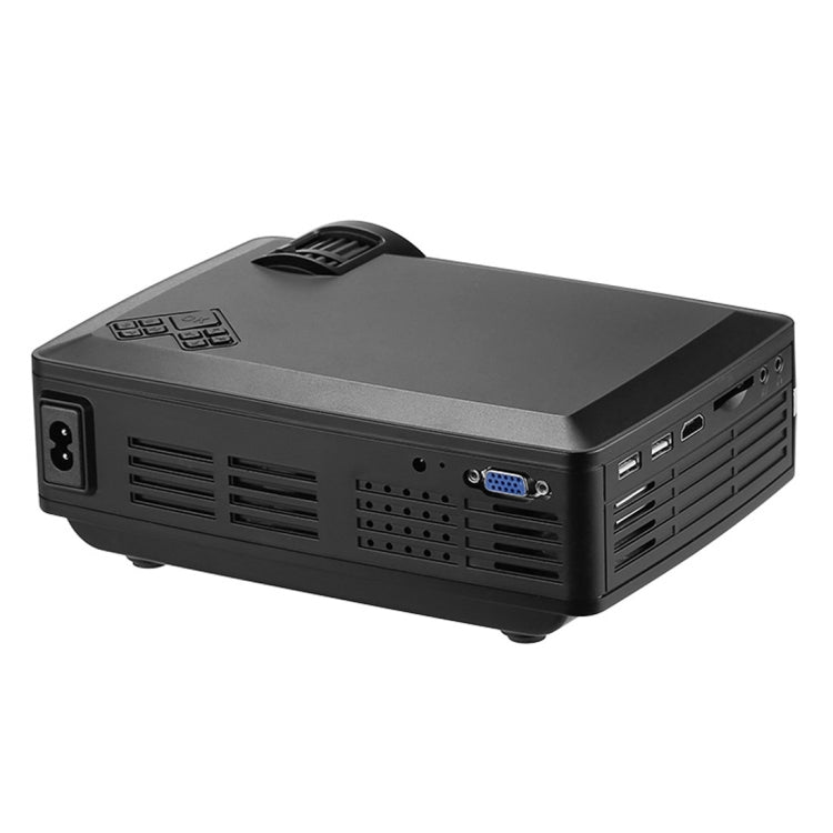 Proiettore Wejoy L1 da 80 lumen da 4 pollici con tecnologia LCD HD 800*480 pixel, VGA, HDMI, L1