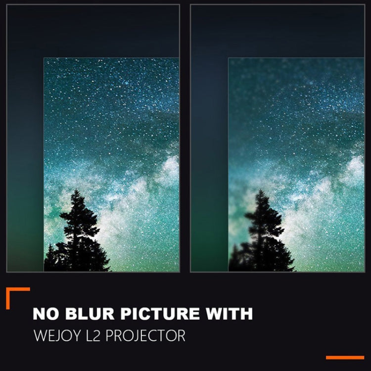 Wejoy L2 Proiettore LCD 5,8" HD 1280x768 300ANSI lumen