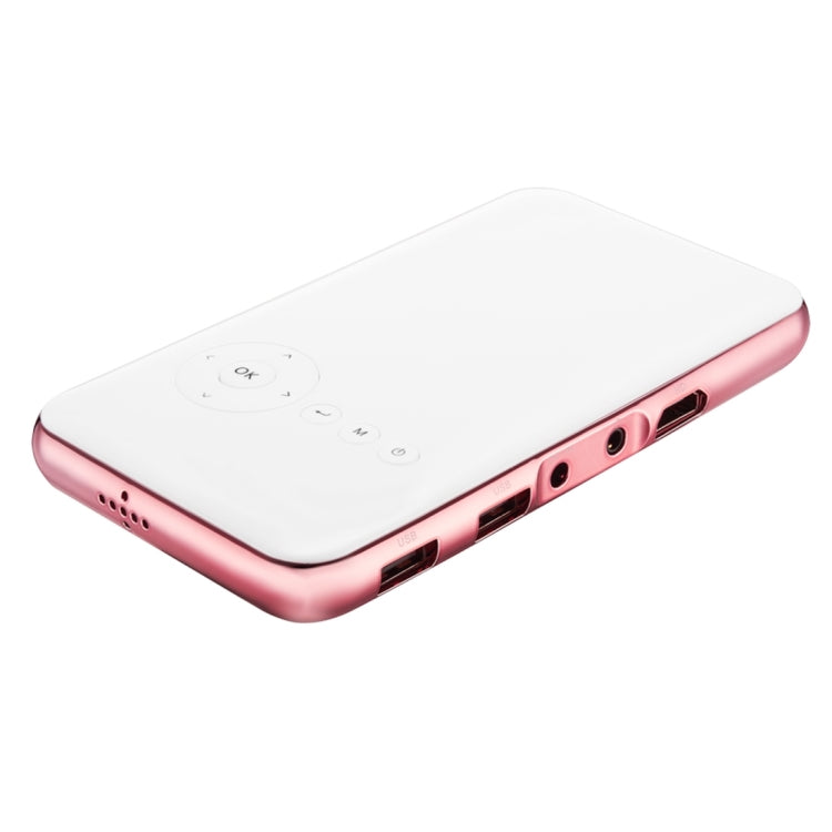 Mini proiettore intelligente Wejoy DL-S6+ 1000 lumen 854x480, CPU RK3128, 1 GB+32 GB, Android 4.4, Bluetooth, WiFi, HDMI, DL-S6+/Rose Gold