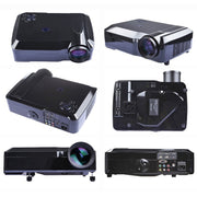 Wejoy L3 300ANSI Lumen 5.8 inch HD 1280*768 Pixel LCD Projector with Remote Control, VGA, HDMI, L3