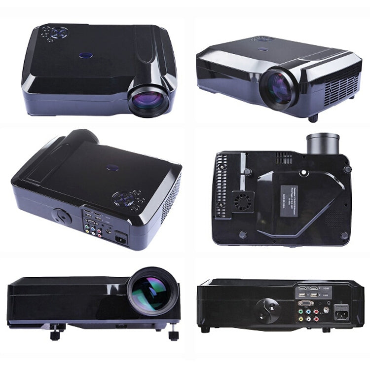 Wejoy L3 300ANSI Lumen 5.8 inch HD 1280*768 Pixel LCD Projector with Remote Control, VGA, HDMI, L3