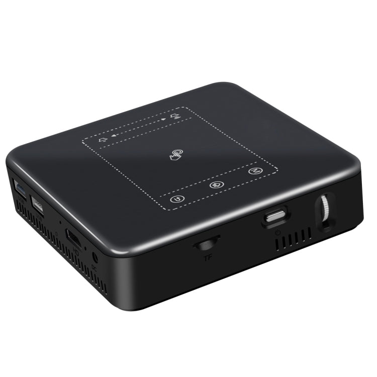 Mini proiettore intelligente Wejoy DL-S10 120ANSI lumen 854x480, CPU RK3328 ARM Cortex-A53 Quad Core da 1,5 GHz, 2 GB+16 GB, Android 7.1.2, Bluetooth, WiFi, HDMI, DL-S10