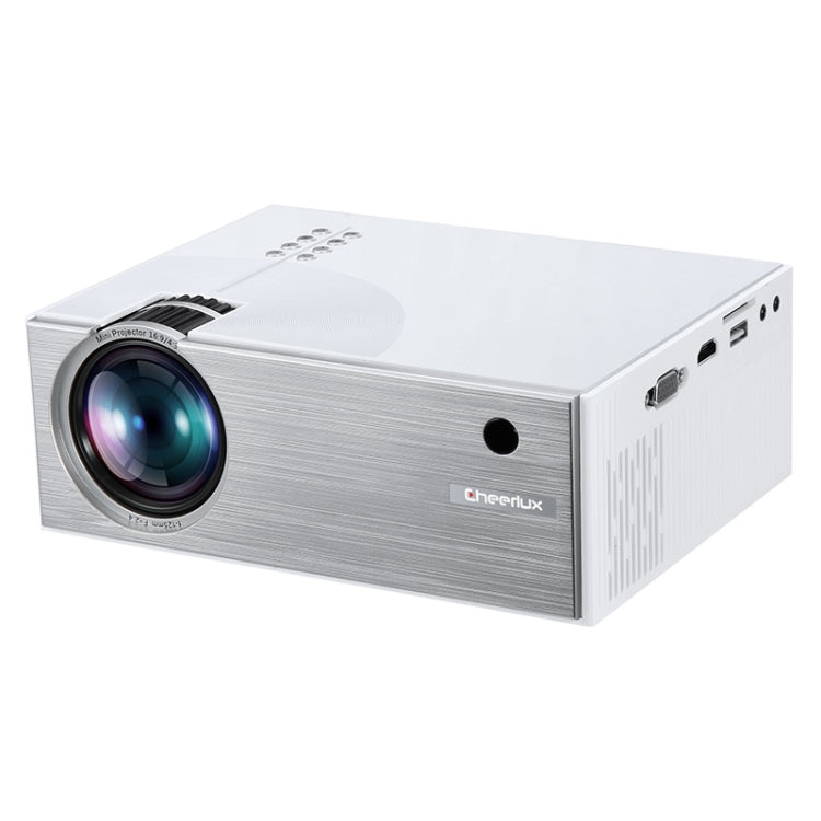 Cheerlux C7 1800 Lumens 800 x 480 720P 1080P HD WiFi Smart Projector, Support HDMI/USB/VGA/AV, C7 (WiFi)