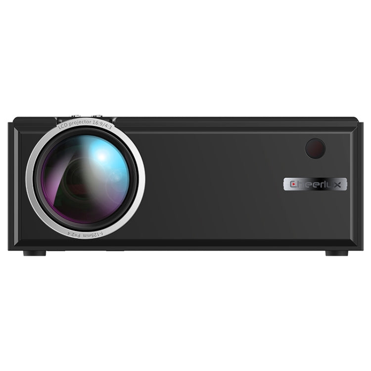 Cheerlux C8 Smart Projector 1800 Lumens 1280x800 720P 1080P HD WiFi Sync Display, Support HDMI/USB/VGA/AV, C8(WiFi), C8 WiFi