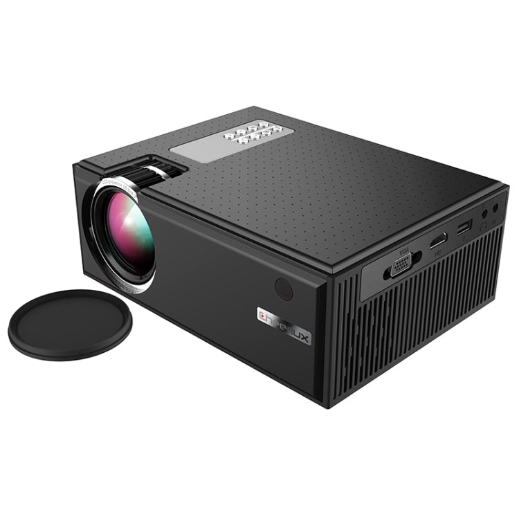 Cheerlux C8 Smart Projector 1800 Lumens 1280x800 720P 1080P HD WiFi Sync Display, Support HDMI/USB/VGA/AV, C8(WiFi), C8 WiFi