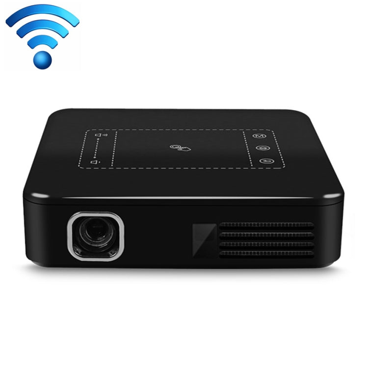 D13 2 + 16G 854 x 480 Android 7.1.2 Mini proiettore tascabile 4K DLP Smart palmare LED WIFI Proiettore home theater, supporto USB / TF / HDMI