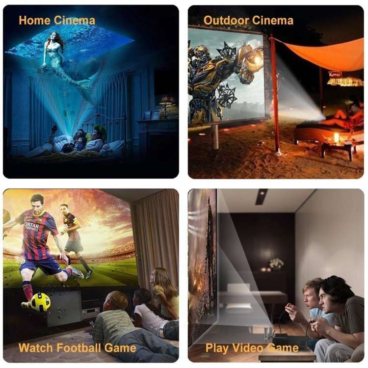 Wejoy L5 Videoproiettore Full HD 1080P con telecomando