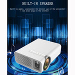 Mini proiettore LED YG520 1800 lumen 800x480 HDMI USB