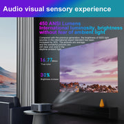 GXMO X1 5 pollici Android 9.0 2GB+16GB 1920x1080P 450ANSI 2.4G e 5G Dual WiFi Bluetooth Theater, GXMO X1