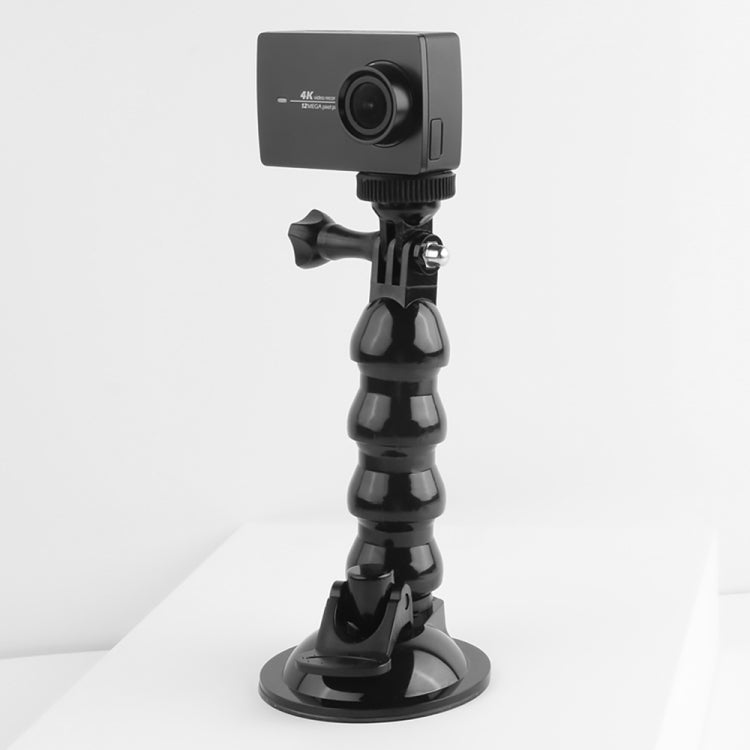 Supporto con morsetto flessibile a ventosa per GoPro Hero11 Black / HERO10 Black /9 Black / HERO8 Black /7 /6 /5 /5 Session /4 Session /4 /3+ /3 /2 /1, DJI Osmo Action, Xiaoyi e altriTelecamere d'azione, Jaws Flex Clamp