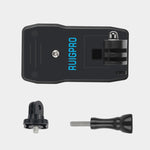 RUIGPRO Zaino con rotazione a 360 gradi Rec-Mounts Supporto con morsetto a clip con vite per GoPro HERO9 Black / HERO8 Black /7 /6 /5 /5 Session /4 Session /4 /3+ /3 /2 /1, DJI Osmo Action, Xiaoyi eAltre action camera, 360 Degree Rotation Clip