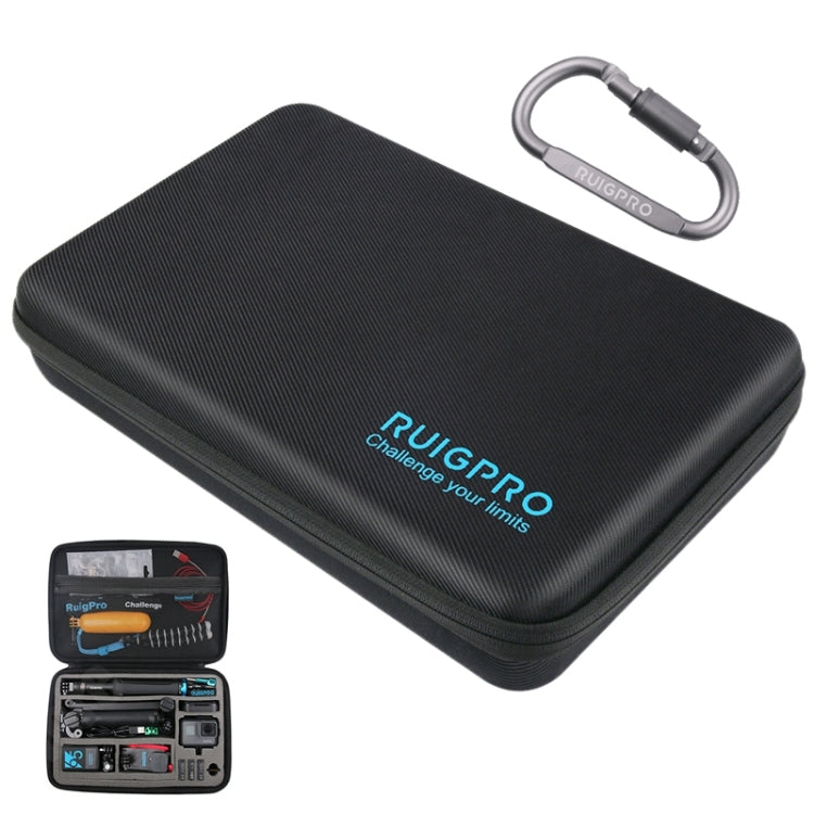 Custodia portatile impermeabile antiurto RUIGPRO per DJI Osmo Action, dimensioni: 33,5 cm x 22,7 cm x 6,3 cm, Large
