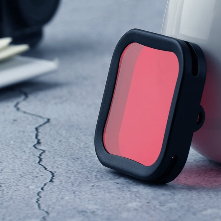 Custodia filtro per lenti colorate per immersione per DJI Osmo Action 1, Red, Purple, Pink