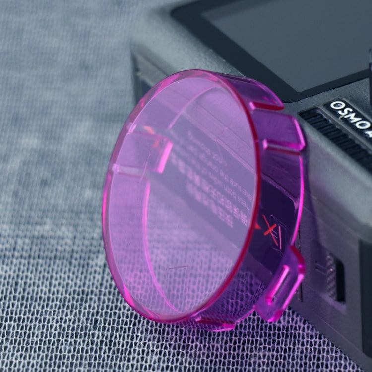 Filtro per lenti colorate a forma rotonda a scatto per DJI Osmo Action, For DJI Osmo Action