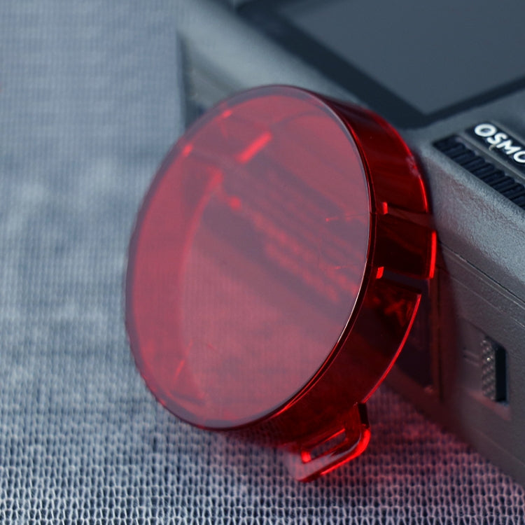 Filtro per lenti colorate a forma rotonda a scatto per DJI Osmo Action, For DJI Osmo Action