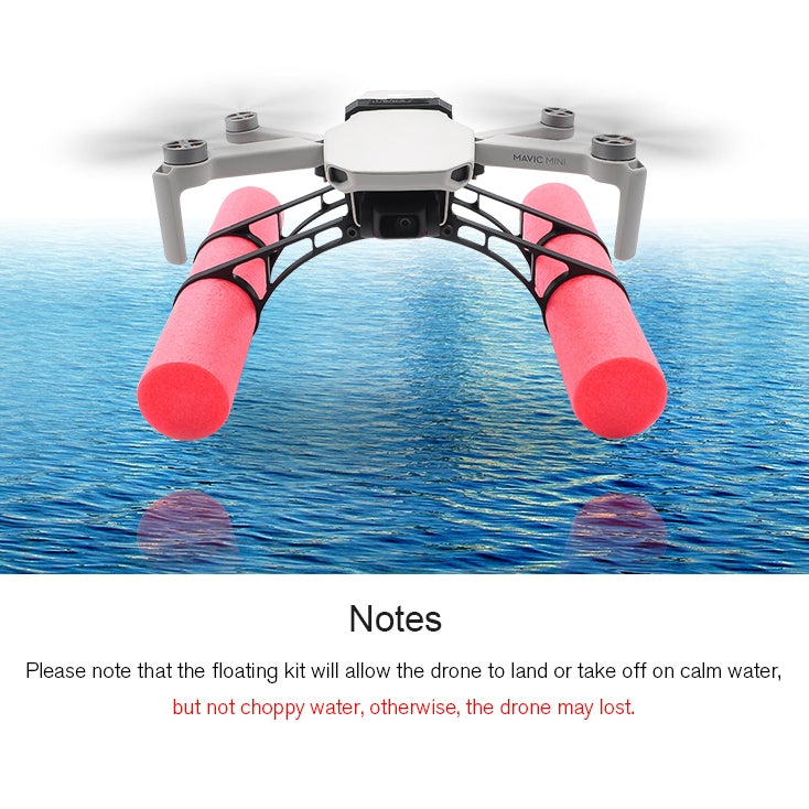 Staffa di atterraggio per estensione altezza assorbente STARTRC per asta di galleggiamento per DJI Mavic 2 mini, For DJI Mavic 2 mini