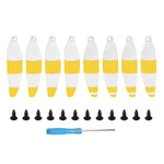 8 pz/set Sunnylife 4726F-CS Eliche ad ala a sgancio rapido a basso rumore Accessori per droni per DJI Mavic Mini, 4726F-CS (Blue), 4726F-CS (Red), 4726F-CS (Yellow)