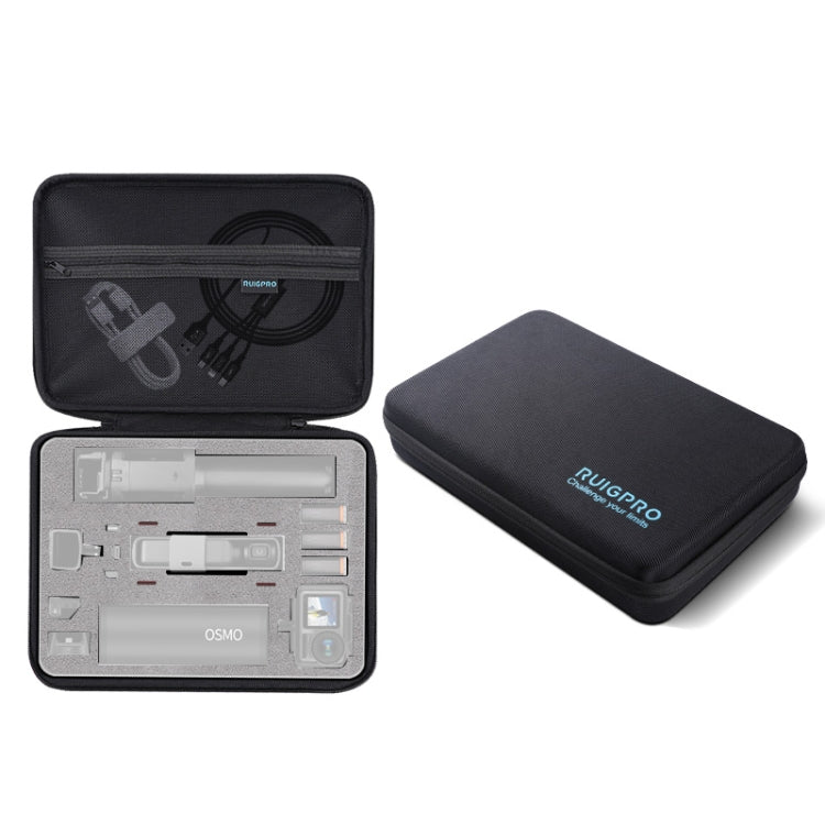 Custodia impermeabile RUIGPRO Oxford per fotocamera DJI OSMO Pocket Gimbal / OSMO Action, dimensioni: 30,2x20,8x7,2 cm, RG52