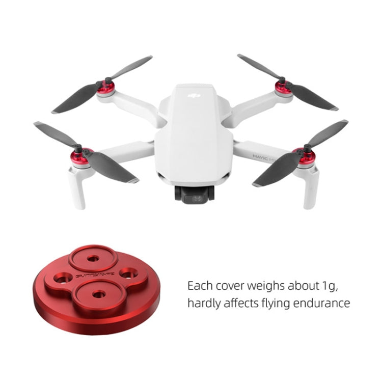 4 pezzi di copertura protettiva in metallo per motore Sunnylife per DJI Mavic Mini 1