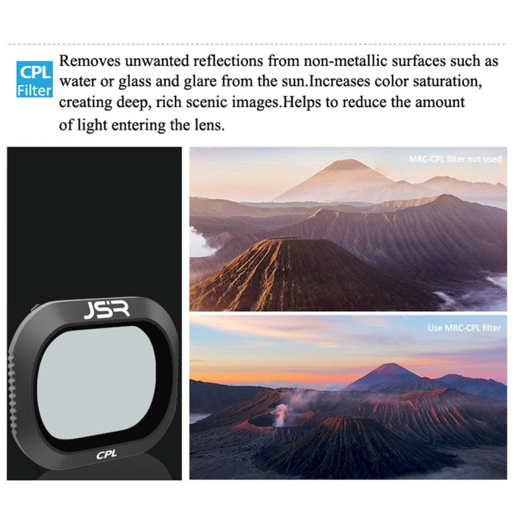 Filtro obiettivo JSR Drone CPL per DJI MAVIC 2 Pro, CPL Filter