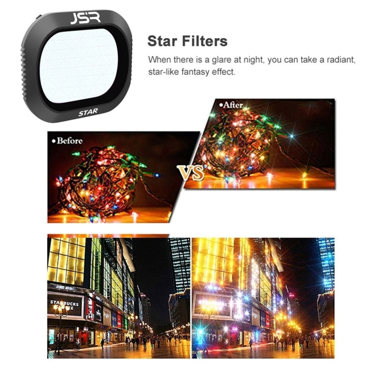 Filtro obiettivo JSR Drone STAR Effect per DJI MAVIC 2 Pro, STAR Filter