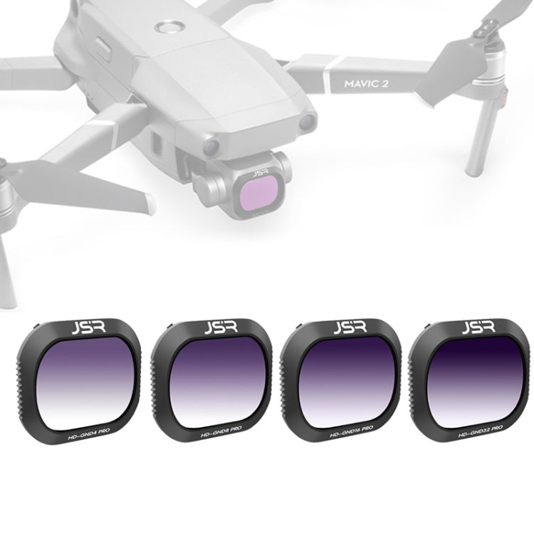 Filtro obiettivo JSR Drone 4 in 1 sfumato GND4+GND8+GND16+GND32 per DJI MAVIC 2 Pro, GND4+GND8+GND16+GND32