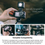 PGYTECH P-11B-010 Vlog accessorio per gabbia per conigli per fotocamera sportiva per DJI Osmo Action