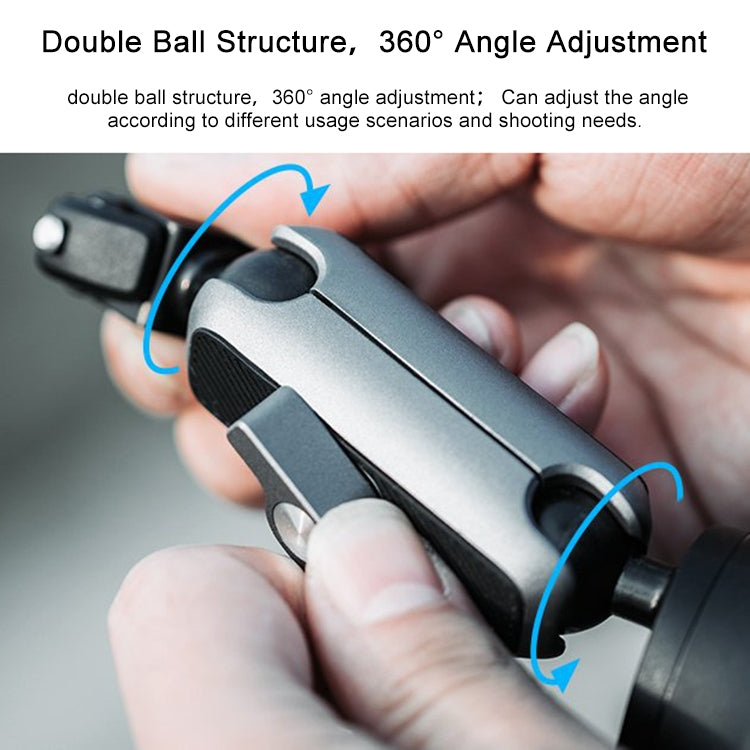 PGYTECH P-GM-132 Supporto per telefono a ventosa per action camera per DJI Osmo Action e GoPro 8/7, P-GM-132
