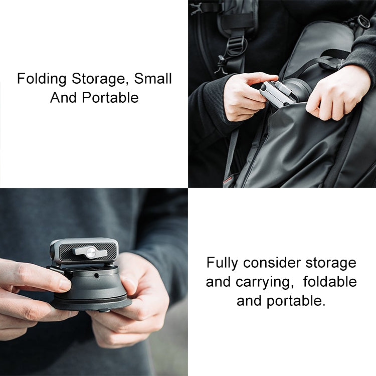 PGYTECH P-GM-132 Supporto per telefono a ventosa per action camera per DJI Osmo Action e GoPro 8/7, P-GM-132