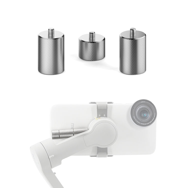 Regolazione STARTRC Bilanciamento del peso Anti-Shake Contrappeso da 50 g per DJI OM4 / OSMO Mobile 3 Stabilizzatore cardanico