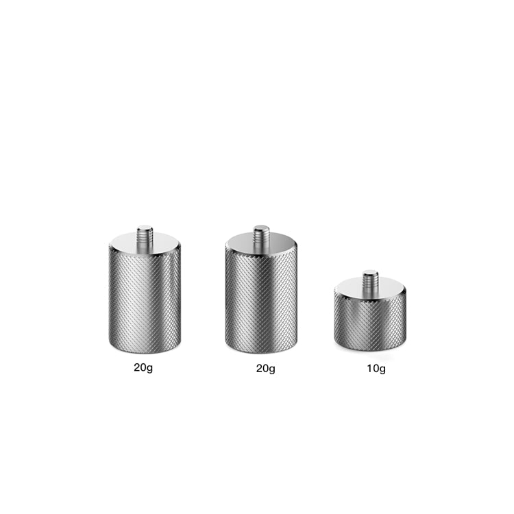 Regolazione STARTRC Bilanciamento del peso Anti-Shake Contrappeso da 50 g per DJI OM4 / OSMO Mobile 3 Stabilizzatore cardanico