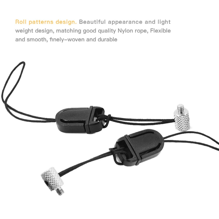 STARTRC Supporto per telefono Clip Anti-smarrimento Corda Anti-goccia per DJI OM4 / Osmo Mobile 3