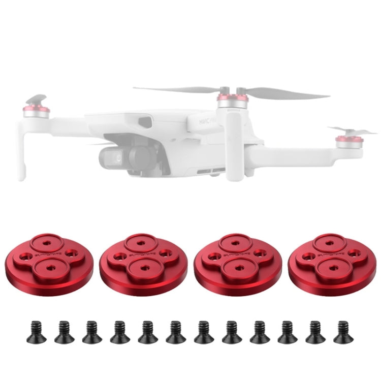 4 coperture di protezione in metallo per motore Sunnylife per DJI Mini 2