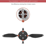 4 coperture di protezione in metallo per motore Sunnylife per DJI Mini 2