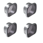 JSR KS 4 in 1 ND4+ND8+ND16+ND32 Filtro obiettivo per DJI FPV, telaio in lega di alluminio, 4 in 1 ND