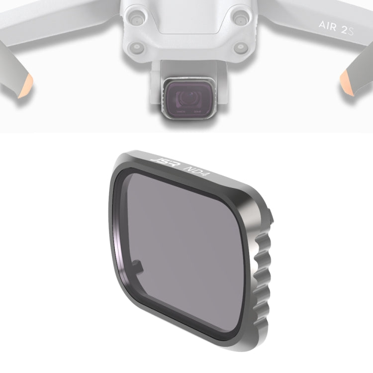 Filtro obiettivo JSR KS ND4 per DJI Air 2S, telaio in alluminio, ND4